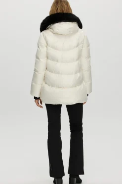 Après-Ski Jacket With Detachable Toscana Shearling Lamb Hood Trim