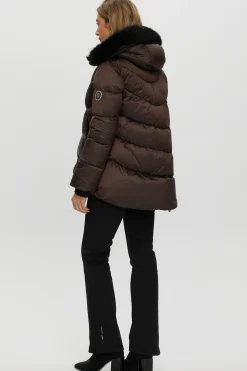 Après-Ski Jacket With Detachable Toscana Shearling Lamb Hood Trim