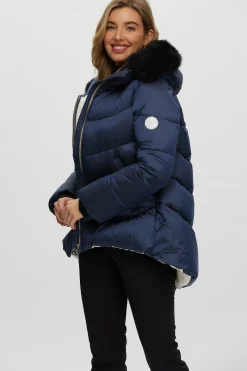 Après-Ski Jacket With Detachable Toscana Shearling Lamb Hood Trim