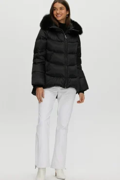 Après-Ski Jacket With Detachable Toscana Shearling Lamb Hood Trim