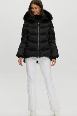 Après-Ski Jacket With Detachable Toscana Shearling Lamb Hood Trim