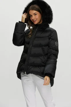 Après-Ski Jacket With Detachable Toscana Shearling Lamb Hood Trim