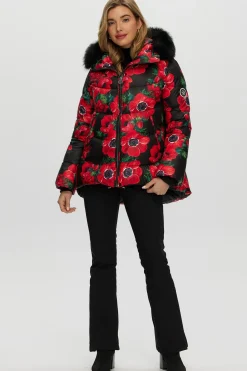 Après-Ski Jacket With Detachable Toscana Shearling Lamb Hood Trim