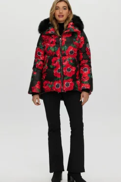 Après-Ski Jacket With Detachable Toscana Shearling Lamb Hood Trim