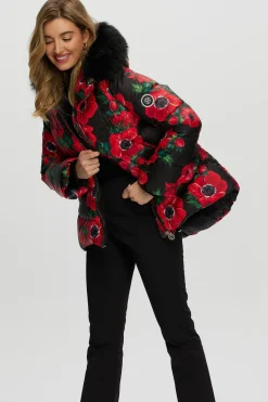 Après-Ski Jacket With Detachable Toscana Shearling Lamb Hood Trim