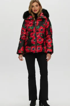 Après-Ski Jacket With Detachable Toscana Shearling Lamb Hood Trim