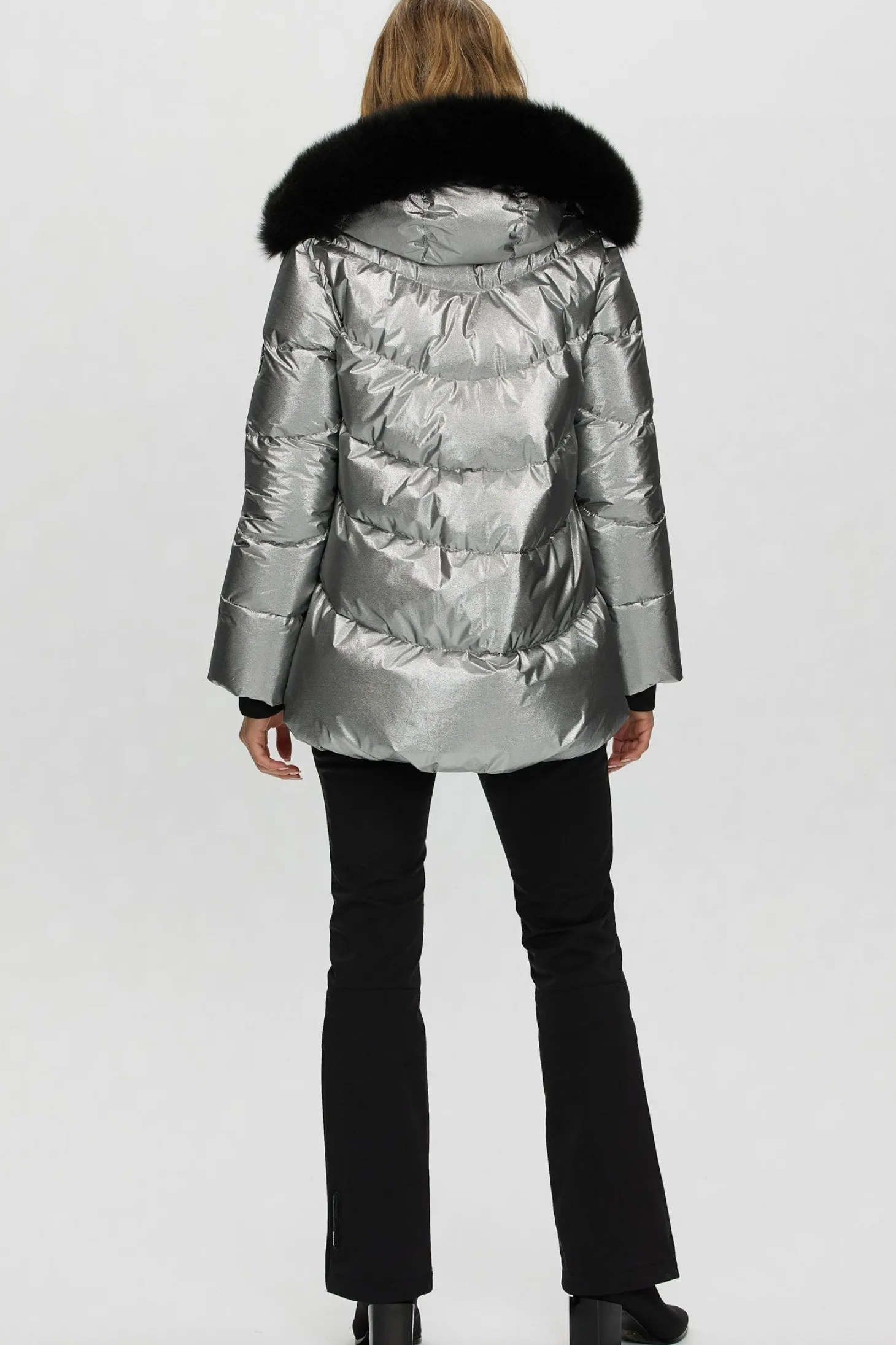 Après-Ski Jacket With Detachable Toscana Shearling Lamb Hood Trim
