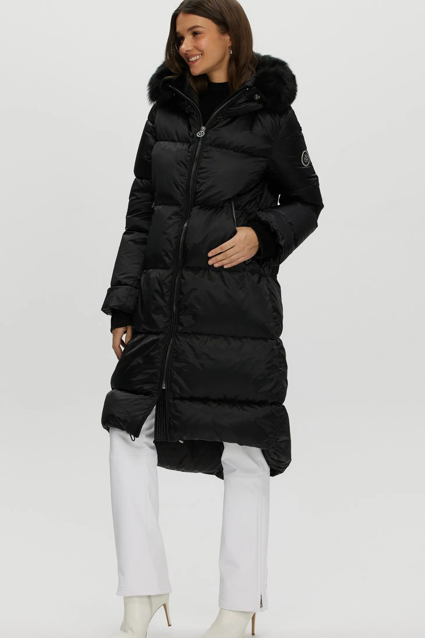 Après-Ski Jacket With Detachable Toscana Shearling Lamb Hood Trim