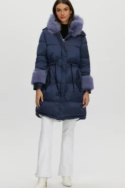 Après-Ski Jacket With Detachable Toscana Shearling Lamb Hood Trim & Toscana Shearling Lamb Cuffs