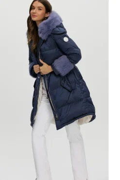 Après-Ski Jacket With Detachable Toscana Shearling Lamb Hood Trim & Toscana Shearling Lamb Cuffs