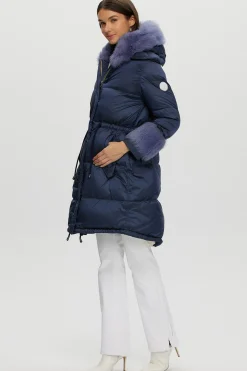 Après-Ski Jacket With Detachable Toscana Shearling Lamb Hood Trim & Toscana Shearling Lamb Cuffs
