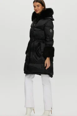 Après-Ski Jacket With Detachable Toscana Shearling Lamb Hood Trim & Toscana Shearling Lamb Cuffs