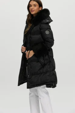 Après-Ski Jacket With Detachable Toscana Shearling Lamb Hood Trim & Toscana Shearling Lamb Cuffs