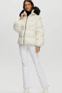 Après-Ski Jacket With Detachable Toscana Shearling Lamb Hood Trim