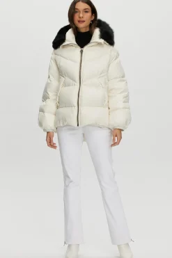 Après-Ski Jacket With Detachable Toscana Shearling Lamb Hood Trim