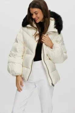 Après-Ski Jacket With Detachable Toscana Shearling Lamb Hood Trim
