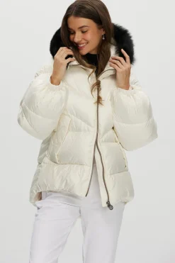 Après-Ski Jacket With Detachable Toscana Shearling Lamb Hood Trim