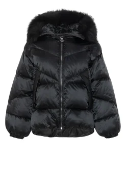Après-Ski Jacket With Detachable Toscana Shearling Lamb Hood Trim