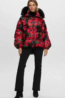 Après-Ski Jacket With Detachable Toscana Shearling Lamb Hood Trim