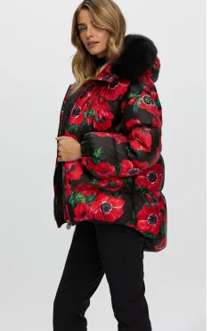 Après-Ski Jacket With Detachable Toscana Shearling Lamb Hood Trim