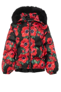 Après-Ski Jacket With Detachable Toscana Shearling Lamb Hood Trim