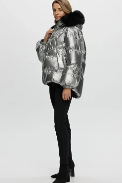 Après-Ski Jacket With Detachable Toscana Shearling Lamb Hood Trim