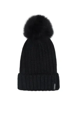 Knit Hat With Select Lamb Pom