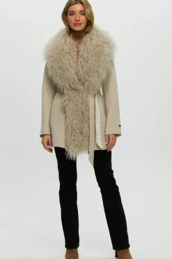 Loro Piana Cashmere & Wool Jacket With Select Lamb Trim