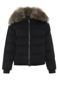 Loro Piana Cashmere Down Jacket With Select Cashmere Goat Collar