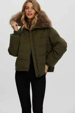 Loro Piana Cashmere Down Jacket With Select Cashmere Goat Collar