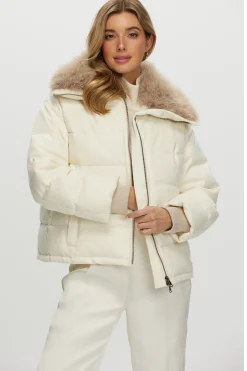 Loro Piana Cashmere Down Jacket With Select Cashmere Goat Collar