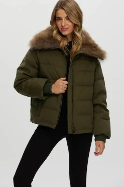 Loro Piana Cashmere Down Jacket With Select Cashmere Goat Collar