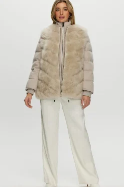 Loro Piana Cashmere Quilted Down Jacket With Detachable Select Cashmere Goat Vest (2 Pcs)