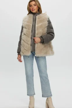 Loro Piana Cashmere Quilted Down Jacket With Detachable Select Cashmere Goat Vest (2 Pcs)