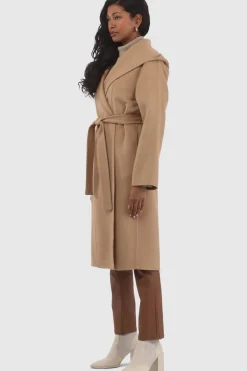 Loro Piana Wool Belted Short Coat