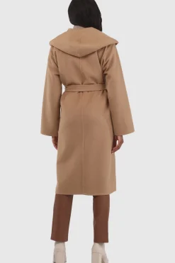Loro Piana Wool Belted Short Coat