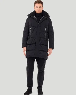 Men's Après-Ski Parka With Detachable Select Shearling Lamb Collar