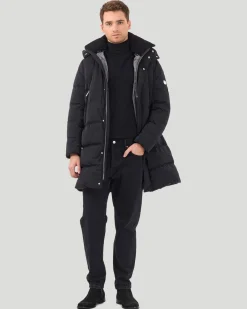 Men's Après-Ski Parka With Detachable Select Shearling Lamb Collar