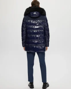 Men's Après-Ski Parka With Detachable Toscana Shearling Lamb Hood Trim