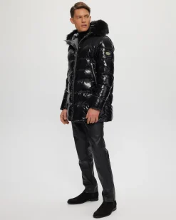 Men's Après-Ski Parka With Detachable Toscana Shearling Lamb Hood Trim