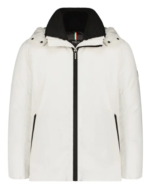 Men's Après-Ski Parka With Detachable Shearling Lamb Trim