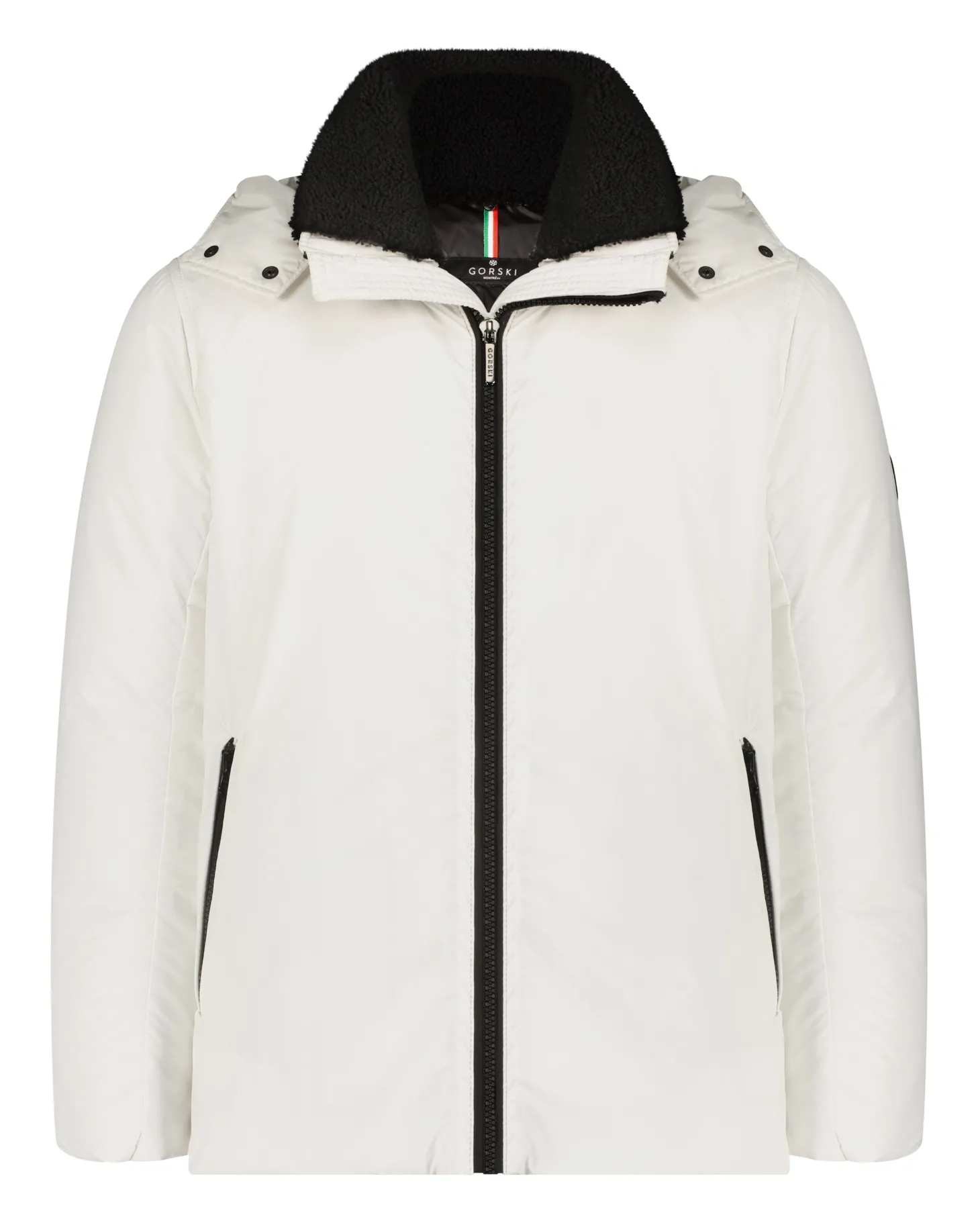 Men's Après-Ski Parka With Detachable Shearling Lamb Trim