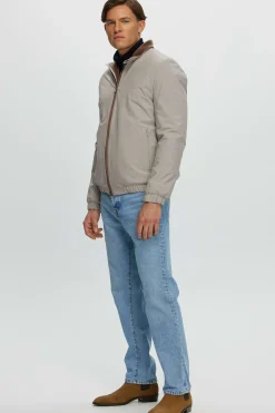 Men's Jacket With Select Shearling Lamb Lining