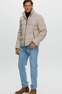 Men's Loro Piana Cashmere Quilted Down Jacket