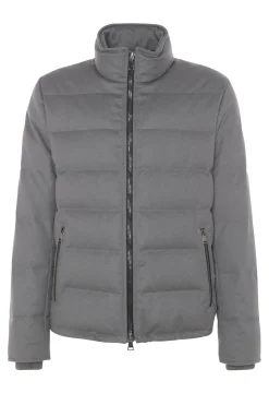 Men's Loro Piana Cashmere Quilted Down Jacket