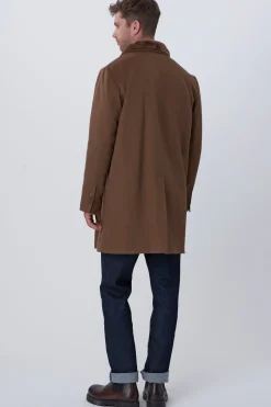 Men's Loro Piana Wool Stroller With Select Shearling Lamb Trim