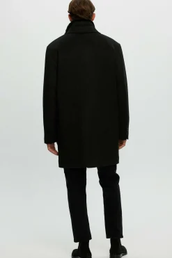 Men's Loro Piana Wool Stroller With Select Shearling Lamb Trim