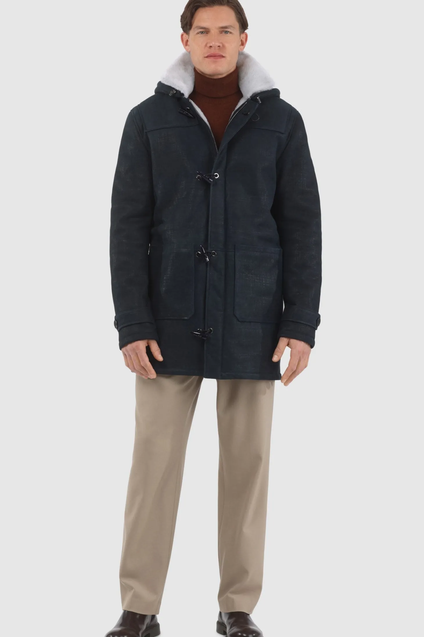 Men's Merino Shearling Lamb Parka