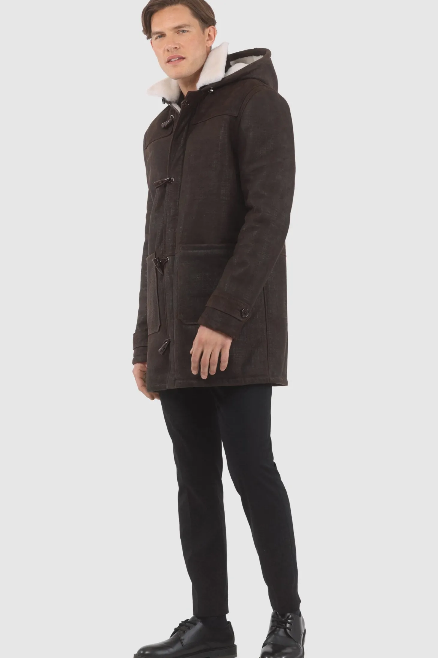 Men's Merino Shearling Lamb Parka