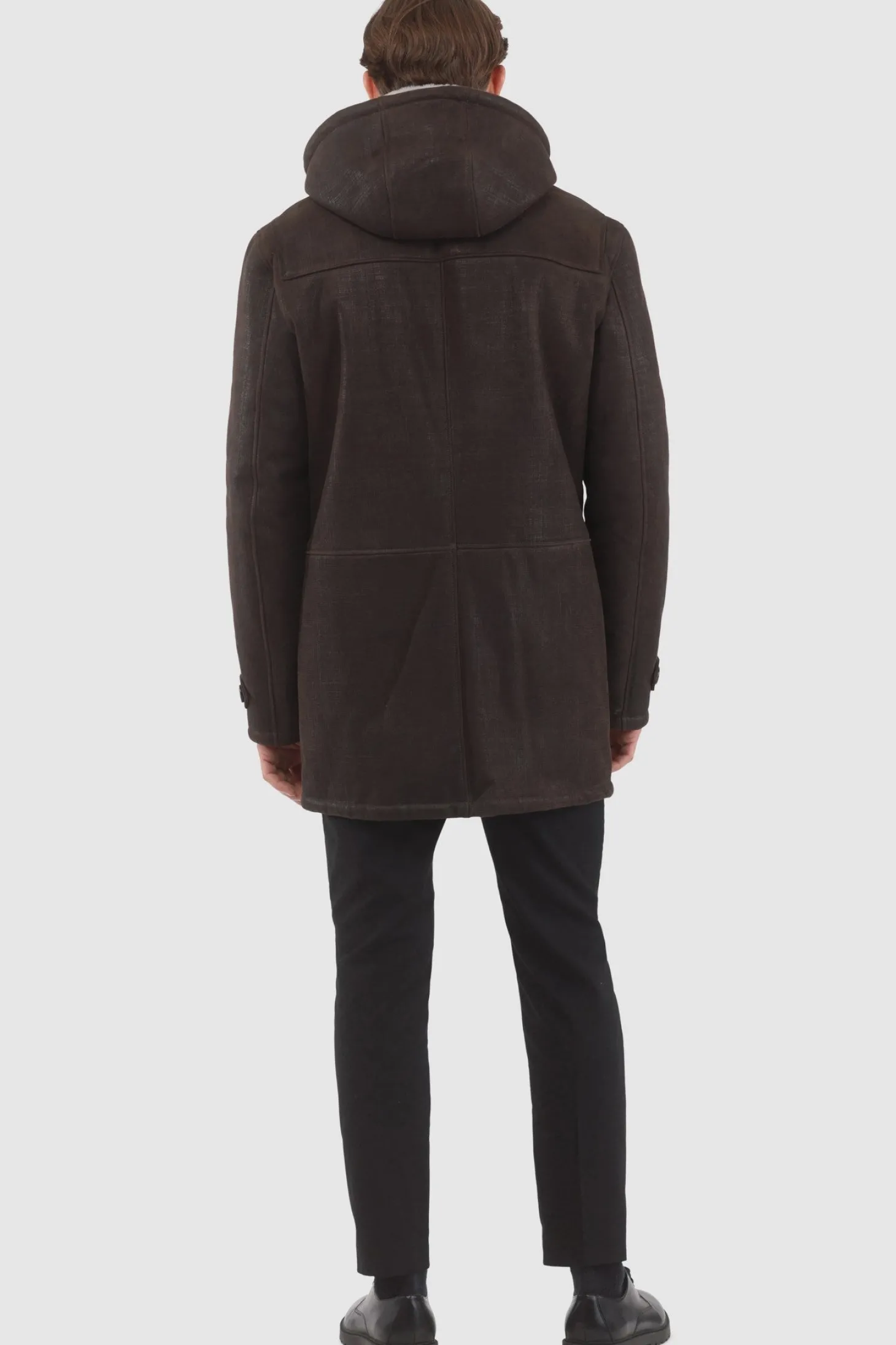 Men's Merino Shearling Lamb Parka
